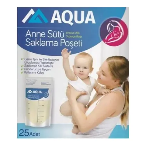 Süt saklama poşeti (örnek görsel)